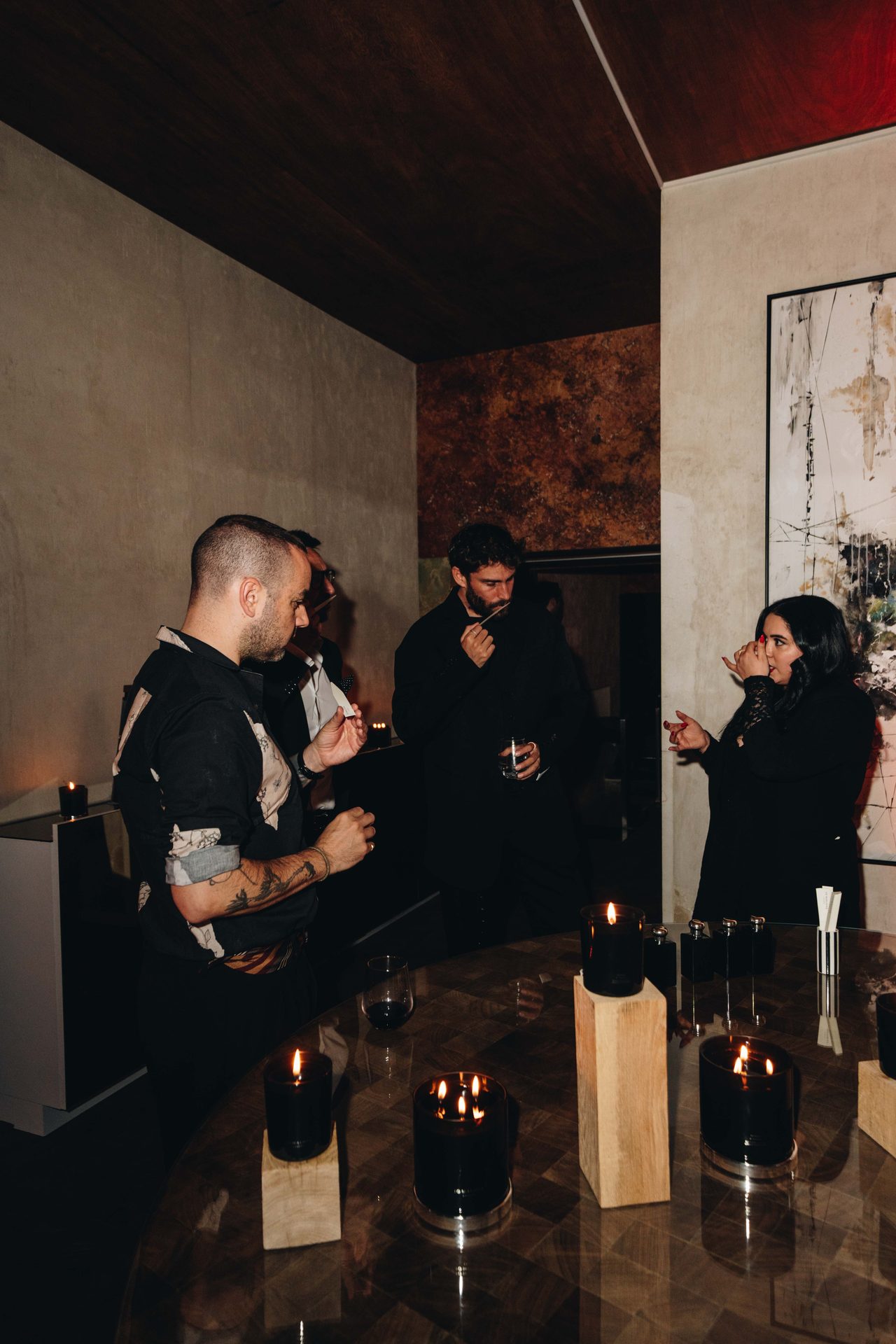 Invitados en el evento de lanzamiento de Jo Malone London